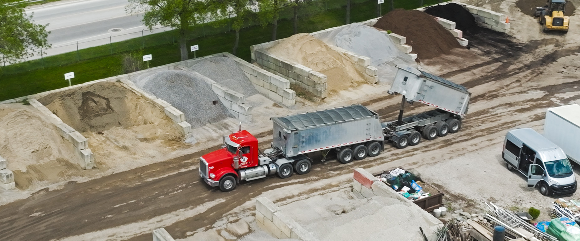Aggregate Hauling Company Metro Detroit Mi